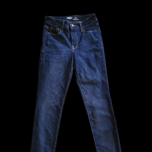 Old Navy Rockstar Super Skinny High Rise Women's Size 0 Jeans - Picture 1 of 6